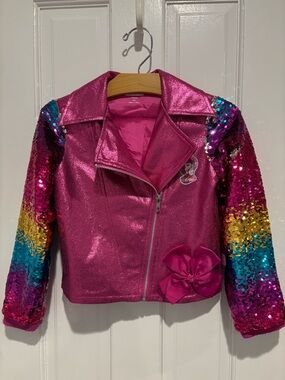 Jojo Siwa Pink Sequin Jacket